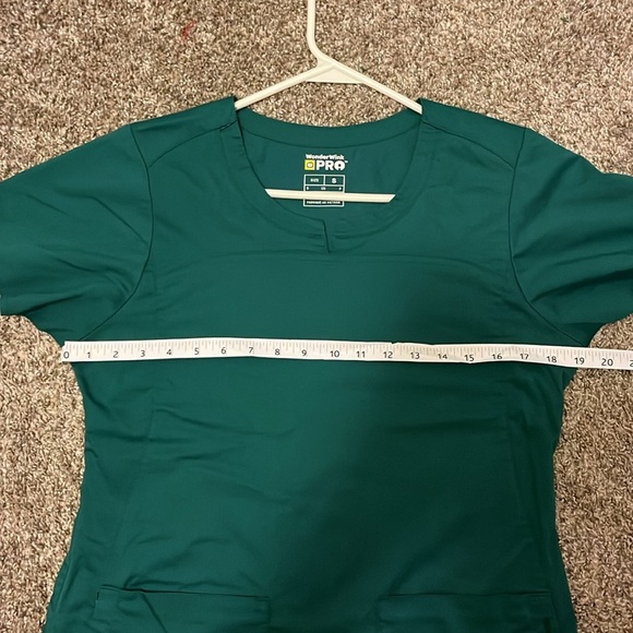 Wonderwink PRO Hunter Green women’s scrub top size small - Picture 10 of 10